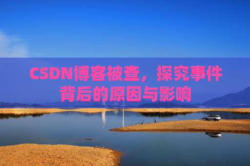 CSDN博客被查，探究事件背后的原因与影响