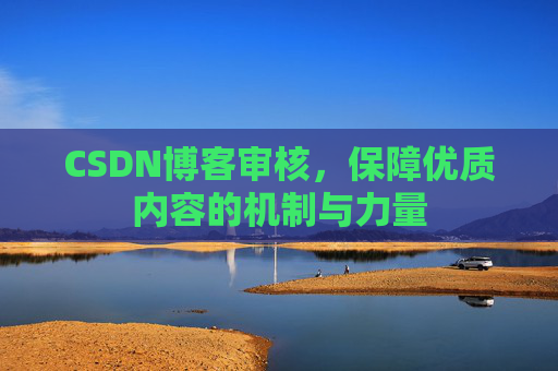 CSDN博客审核，保障优质内容的机制与力量